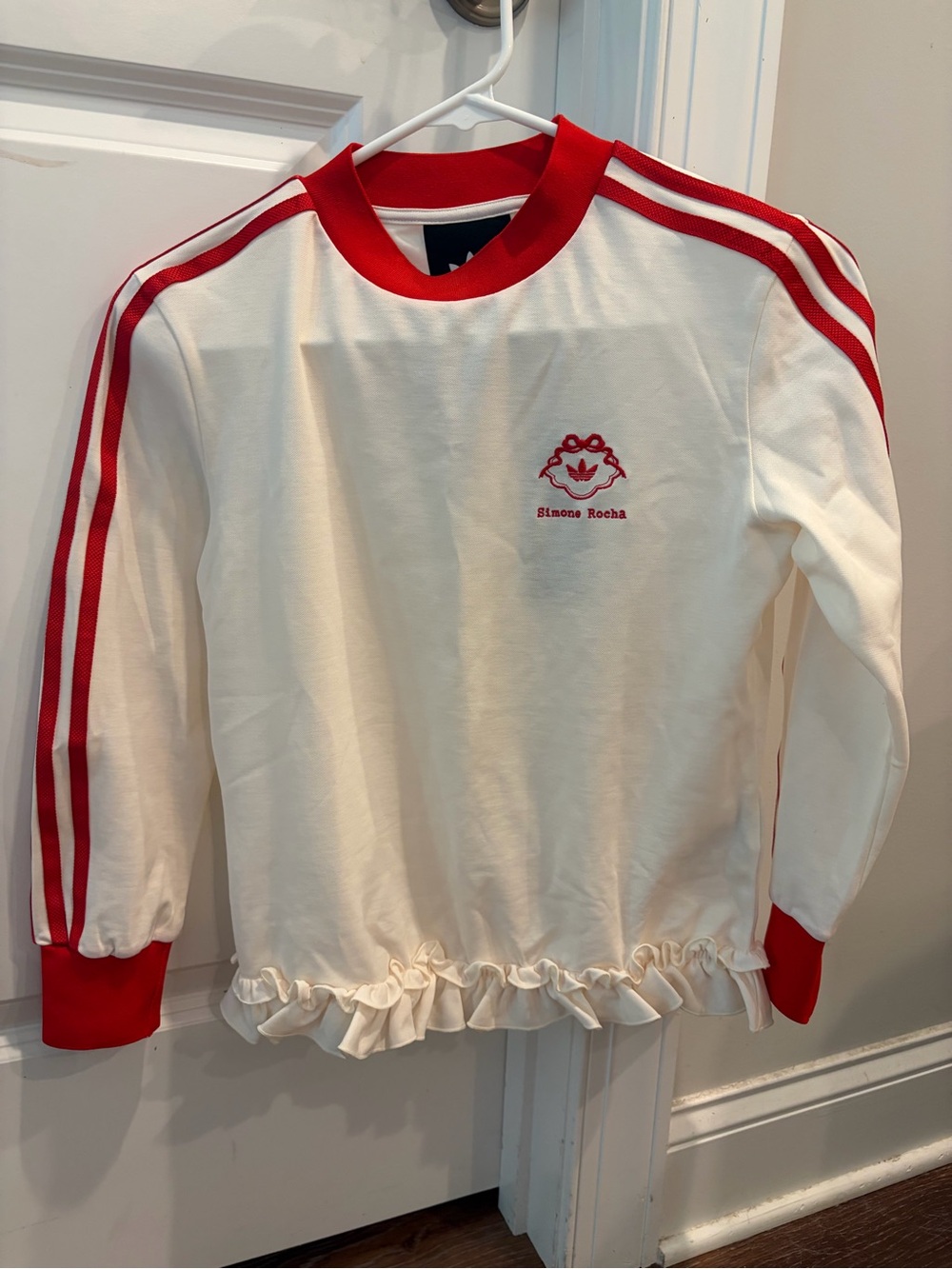 adidas Originals X Simone Rocha Slim fit long sleeve t-shirt size medium (runs s